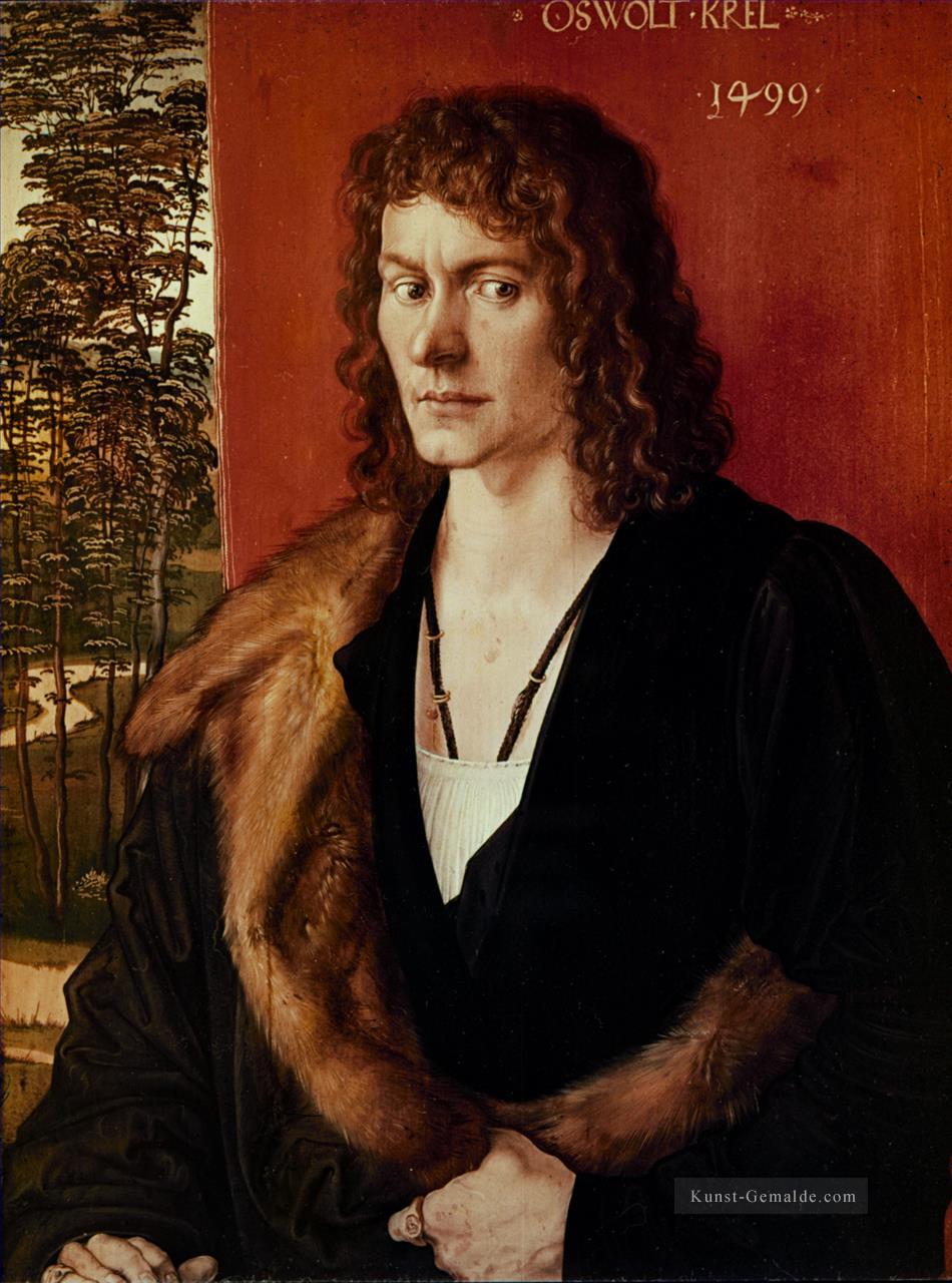 Albrecht Porträt eines Mannes Nothern Renaissance Albrecht Dürer Ölgemälde